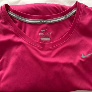 Nike Dri-FIT Fuchsia Athletic Top